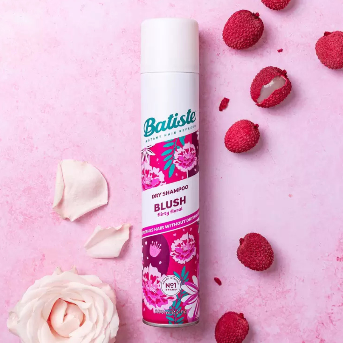 Batiste Blush Dry Shampoo, 6 x 350ml