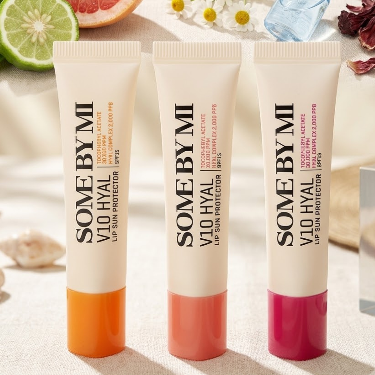 Some by Mi V10 Hyal Lip Sun Protector, 3 Pack