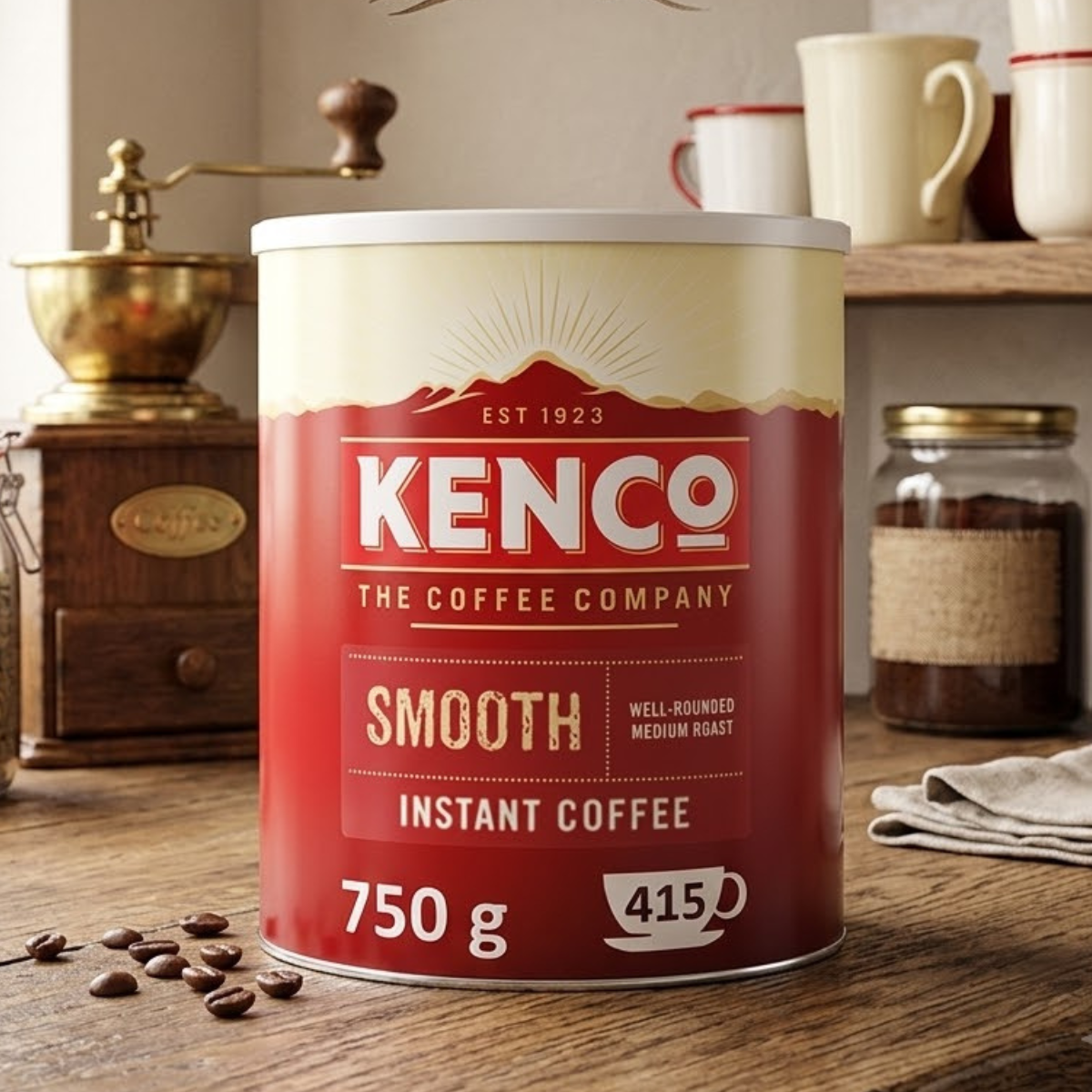 Kenco Smooth Instant Coffee Granules, 750g