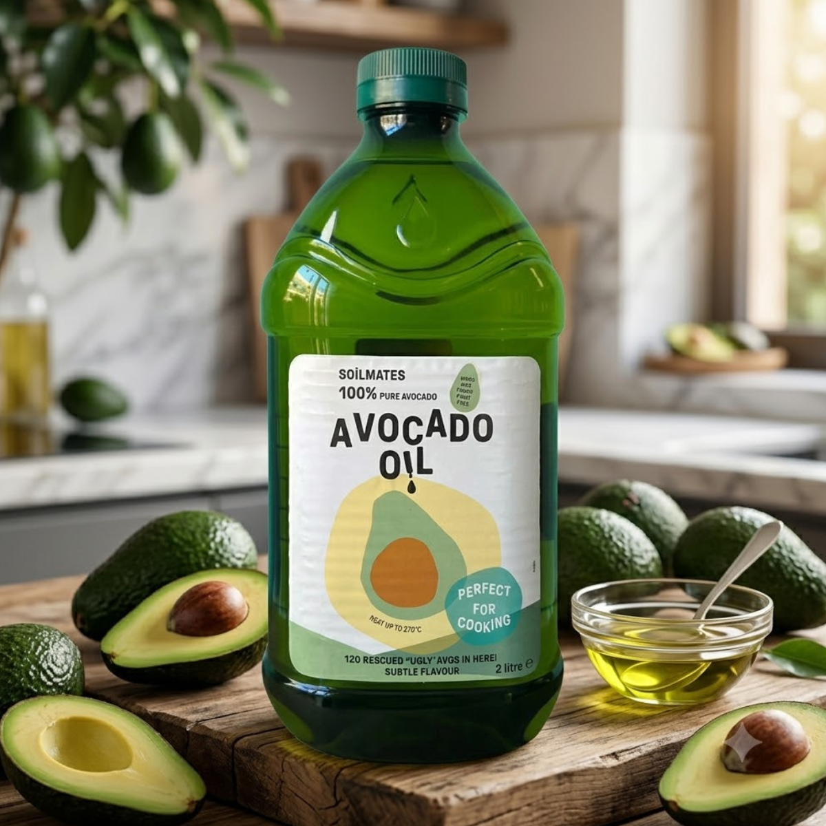 Soilmates 100% Pure Avocado Oil, 2L