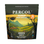 Percol Colombian Coffee Bags 20 Pack 160G