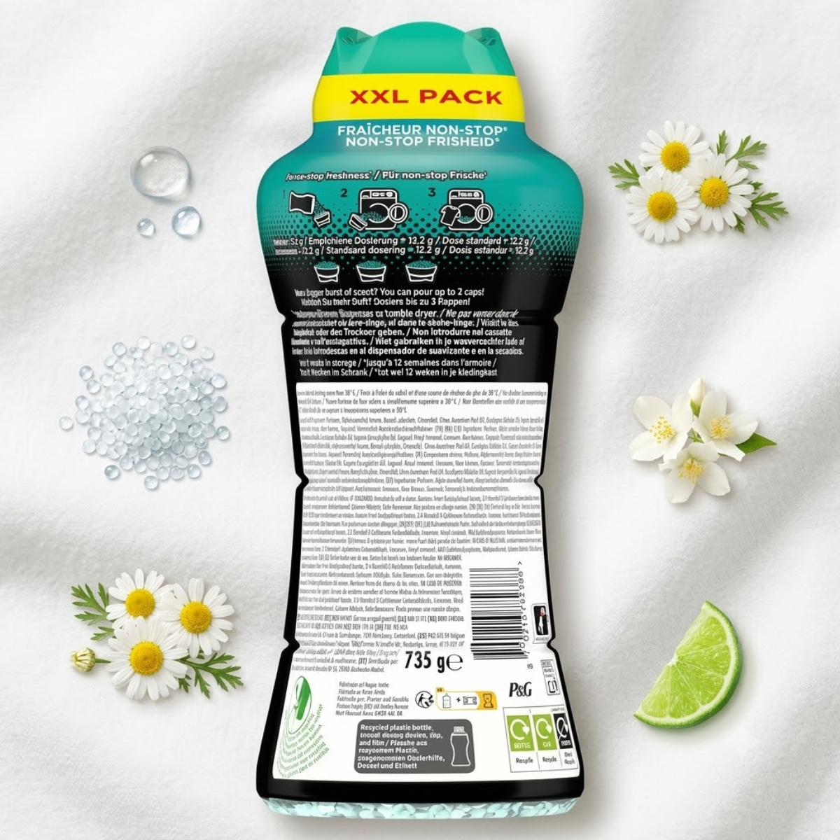 Lenor Unstoppables Fresh In Wash Scent Booster, 735g