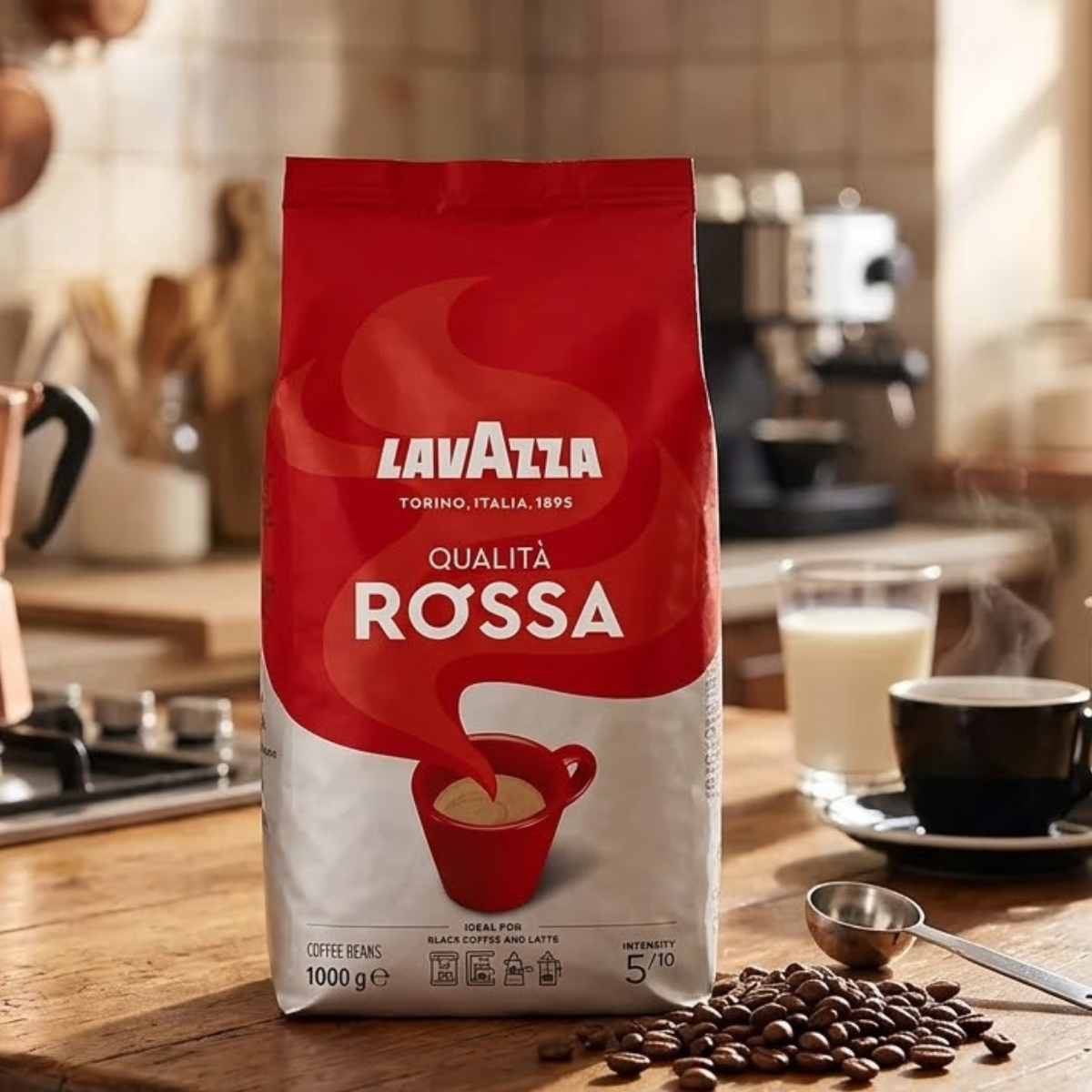Lavazza Qualita Rossa Coffee Beans 1kg