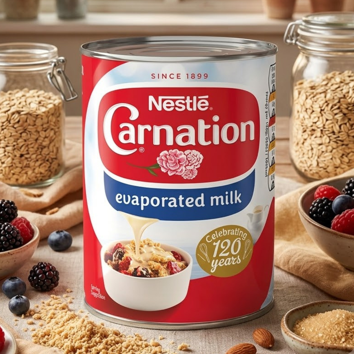 Carnation Evaporated Milk, 12 x 410g