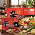 Nongshim Spicy Shin Ramyun Noodles, 20 x 120g