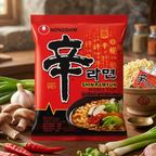 Nongshim Spicy Shin Ramyun Noodles, 20 x 120g