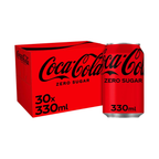 Coca Cola Zero Sugar, 30 x 330ml