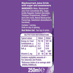 Ribena Ready to Drink Blackcurrant, 24 x 250ml