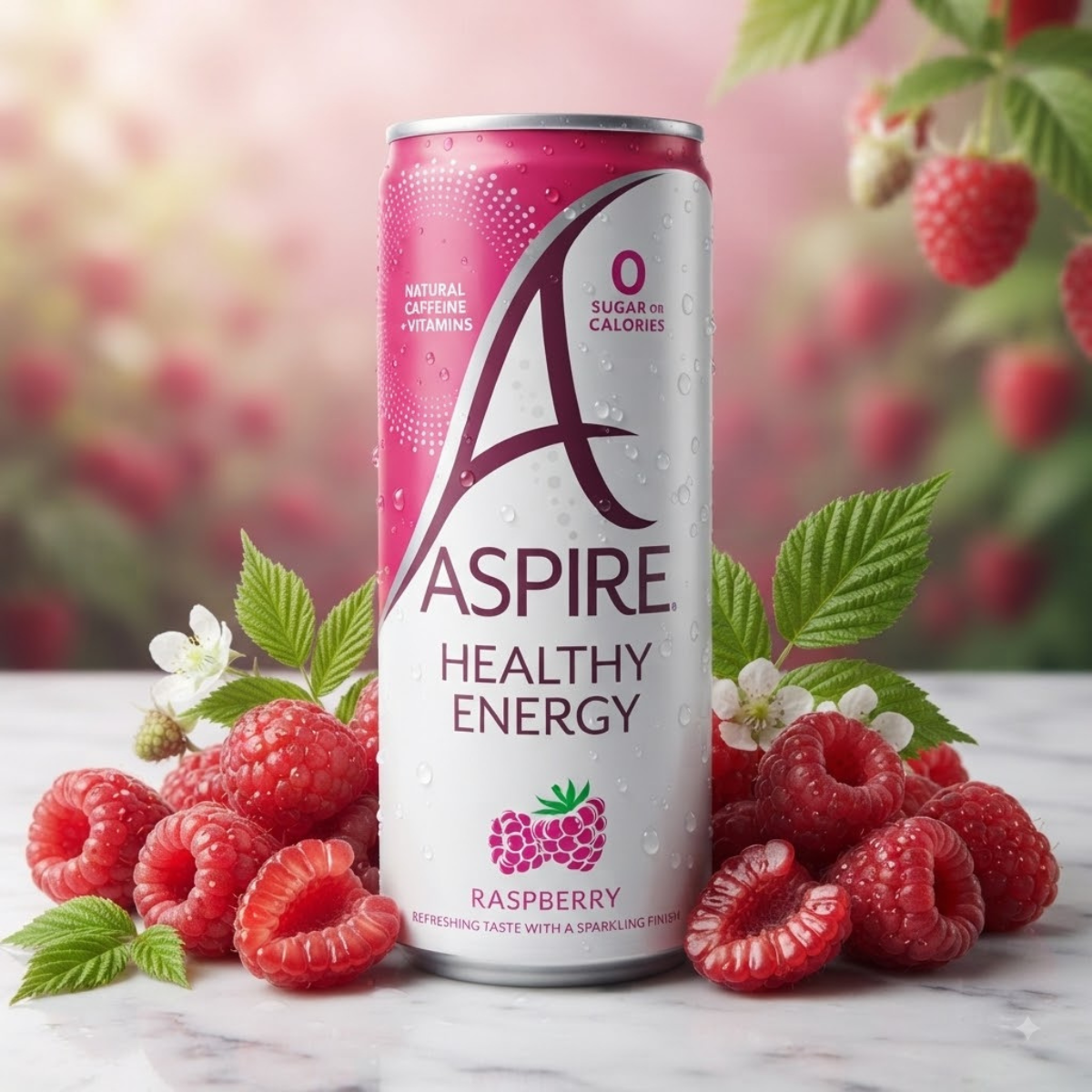 Aspire Mango Lemonade and Raspberry, 12 x 330ml