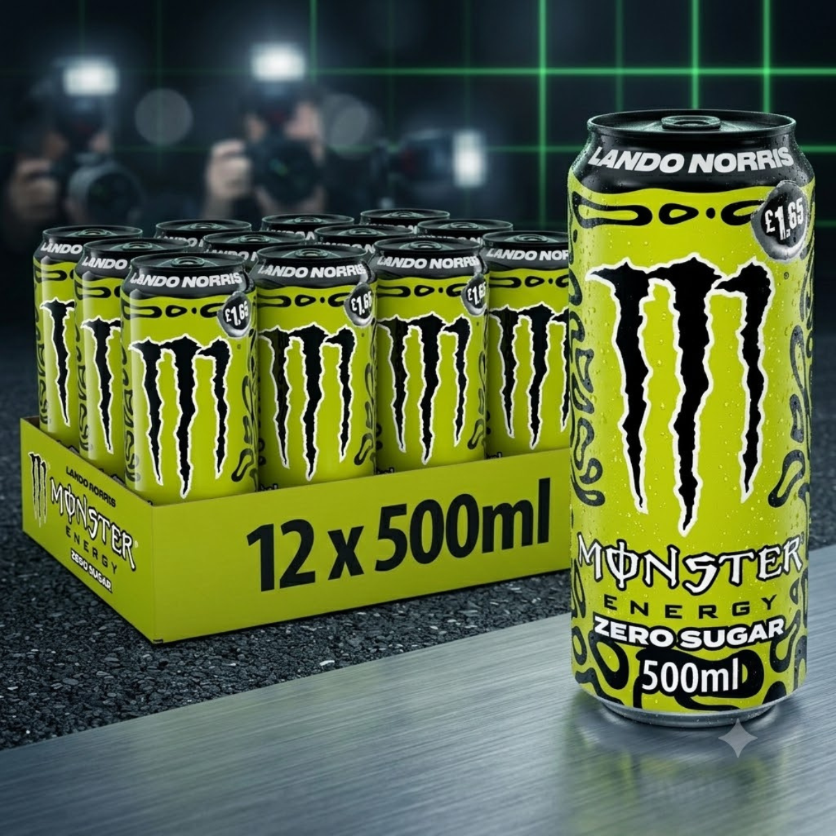 Monster Lando Norris Zero Sugar, 12 x 500ml