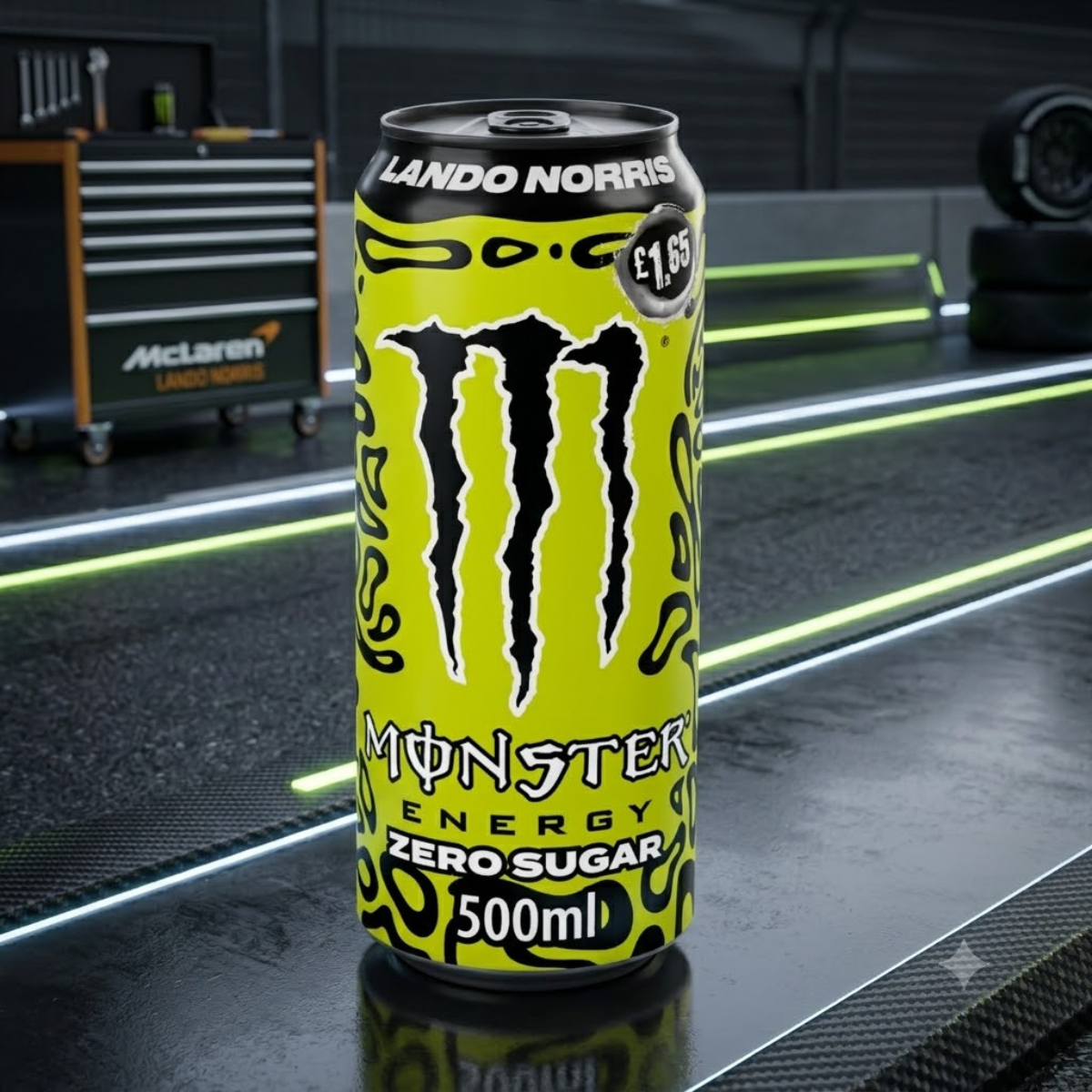 Monster Lando Norris Zero Sugar, 12 x 500ml