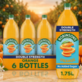 Robinsons Double Concentrate Orange, 6 x 1.75L