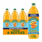 Robinsons Double Concentrate Orange, 6 x 1.75L