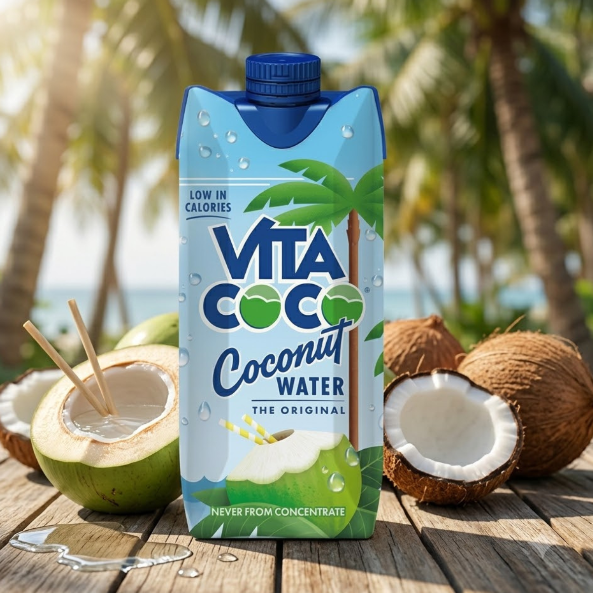 Vita Coco Coconut Water, 12 x 500ml