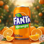 Fanta Orange, 24 x 330ml