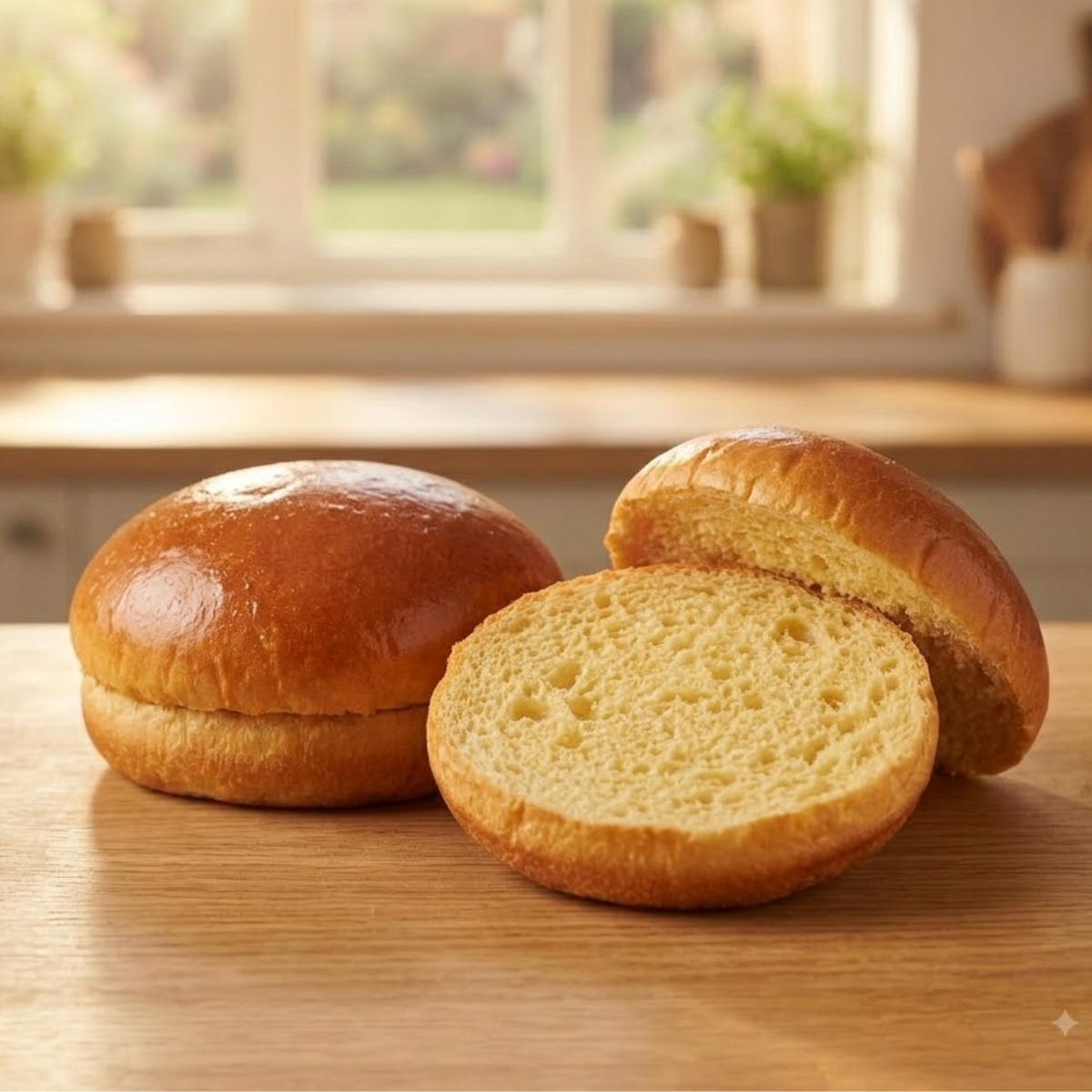 Genius Gluten Free Brioche Style Burger Buns 2 Pack 200g