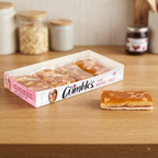 Mrs Crimble's Bakewell Slices 4 Pack 200g –  Fruity Almond Sponge Slices