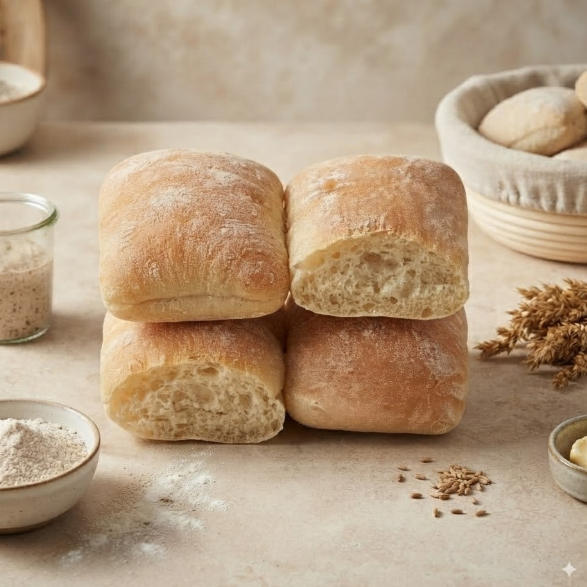 Promise Gluten Free Sourdough soft White rolls 260g
