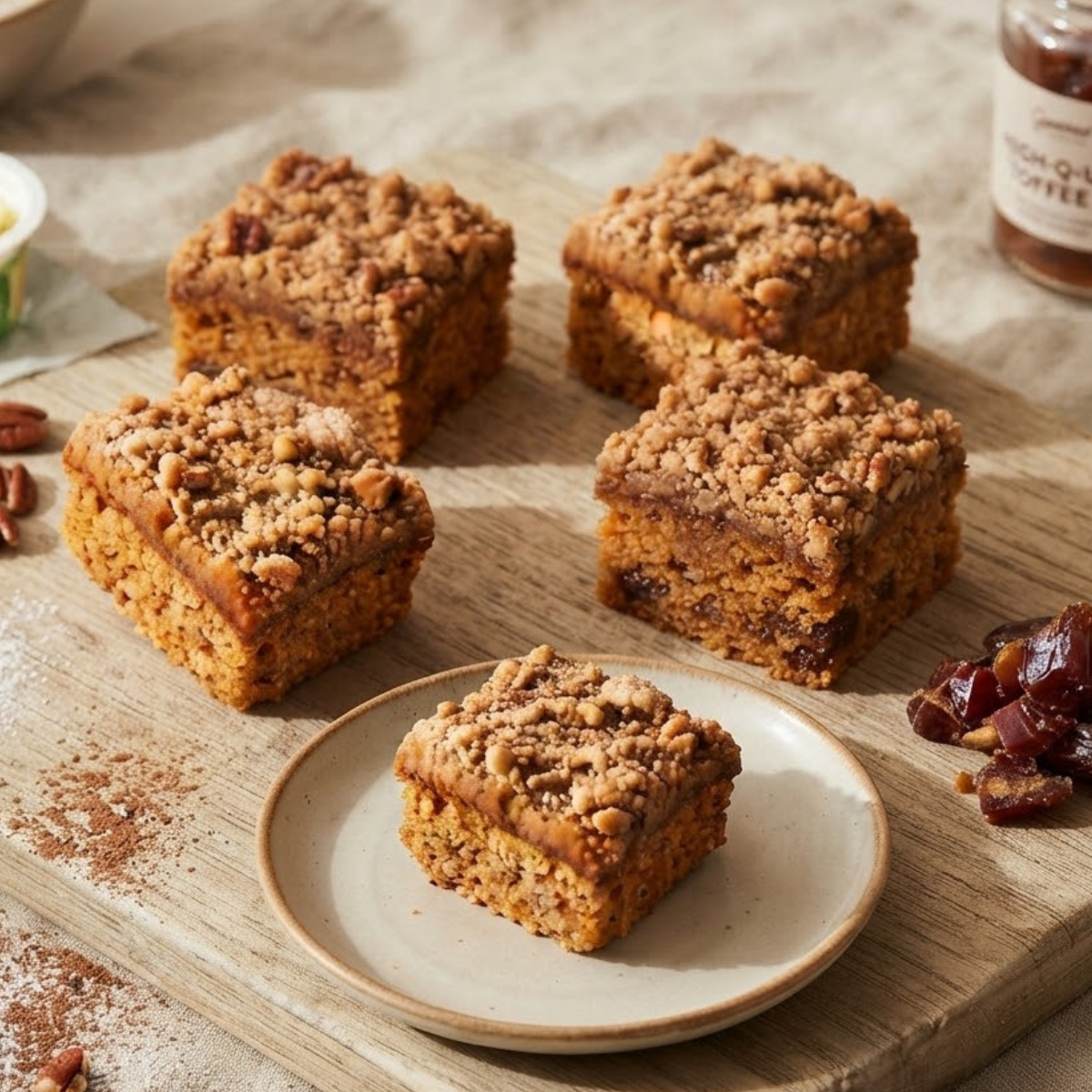 We Love Sticky Toffee Cake Slices 4 Pack 158g, Moist toffee sponge