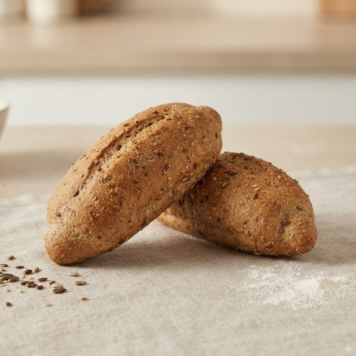 Schär Multigrain Mini Baguettes 2 x 75g (150g) – Wholegrain & Lactose Free