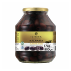 Iliada Kalamata Pitted Olives, 1.7kg, Hand Picked Mediterranean Olives