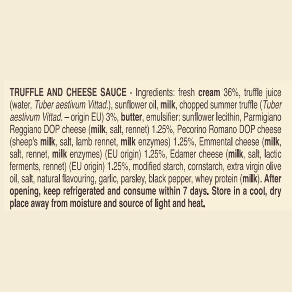 Tartufi Jimmy Truffle & Cheese Pasta Sauce, 2 x 500g