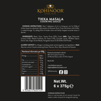 Kohinoor Tikka Masala, 6 x 375g, Aromatic Tomato and Coconut Blend