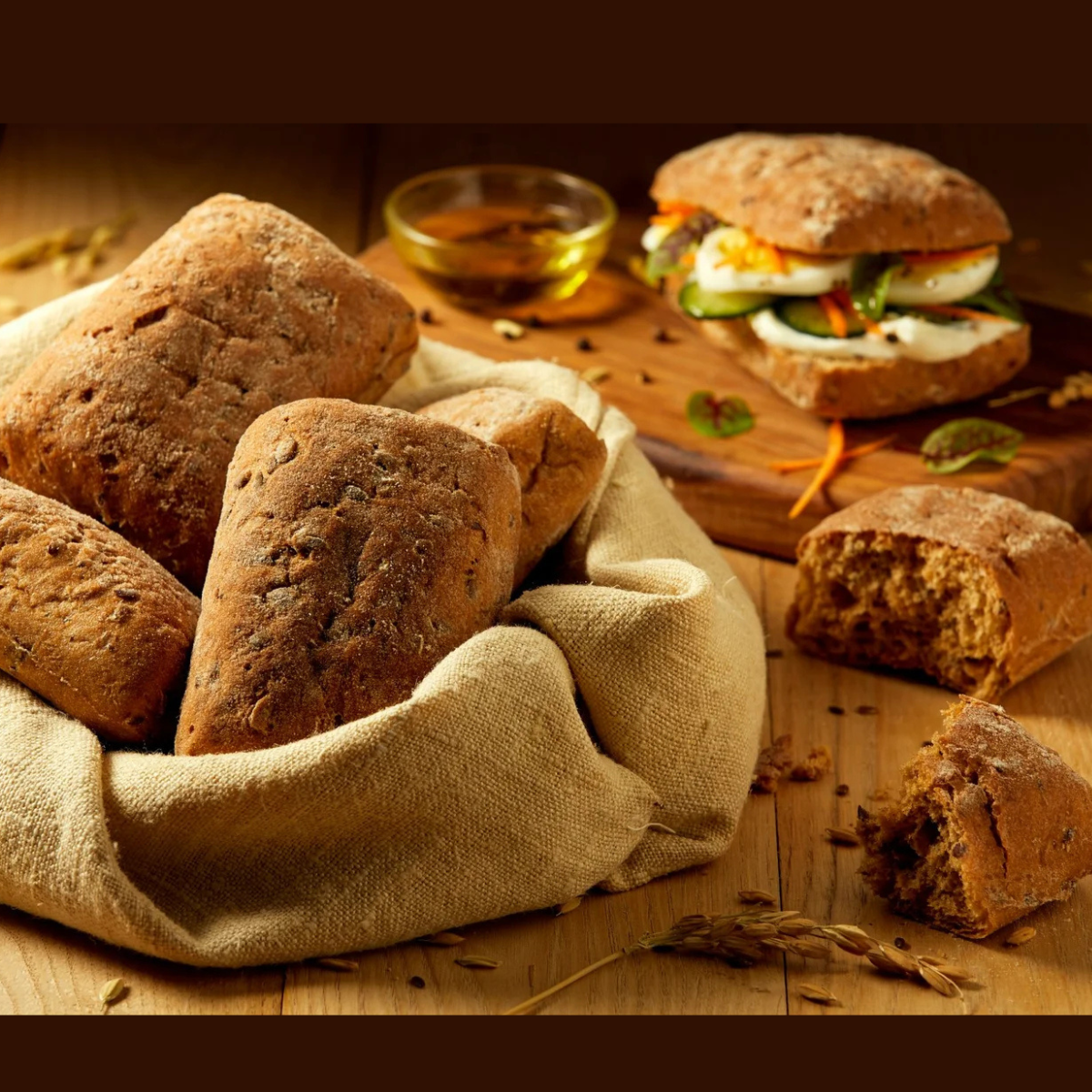 Schar Buckwheat Brown Ciabatta Rolls 200g – Sourdough & Seeded Rolls