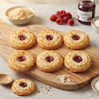 Mrs Crimble's Large Coconut Jam Rings 6 Pack 200g