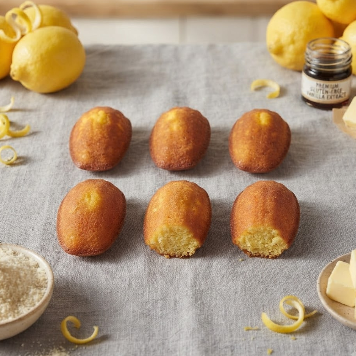 MRS CRIMBLE'S 6 Lemon French Madeleine 180g