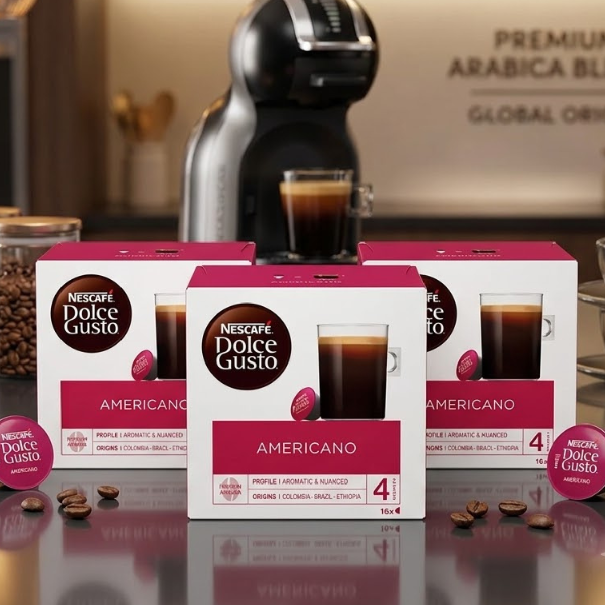 Nescafé Dolce Gusto Americano Coffee Pods, 48