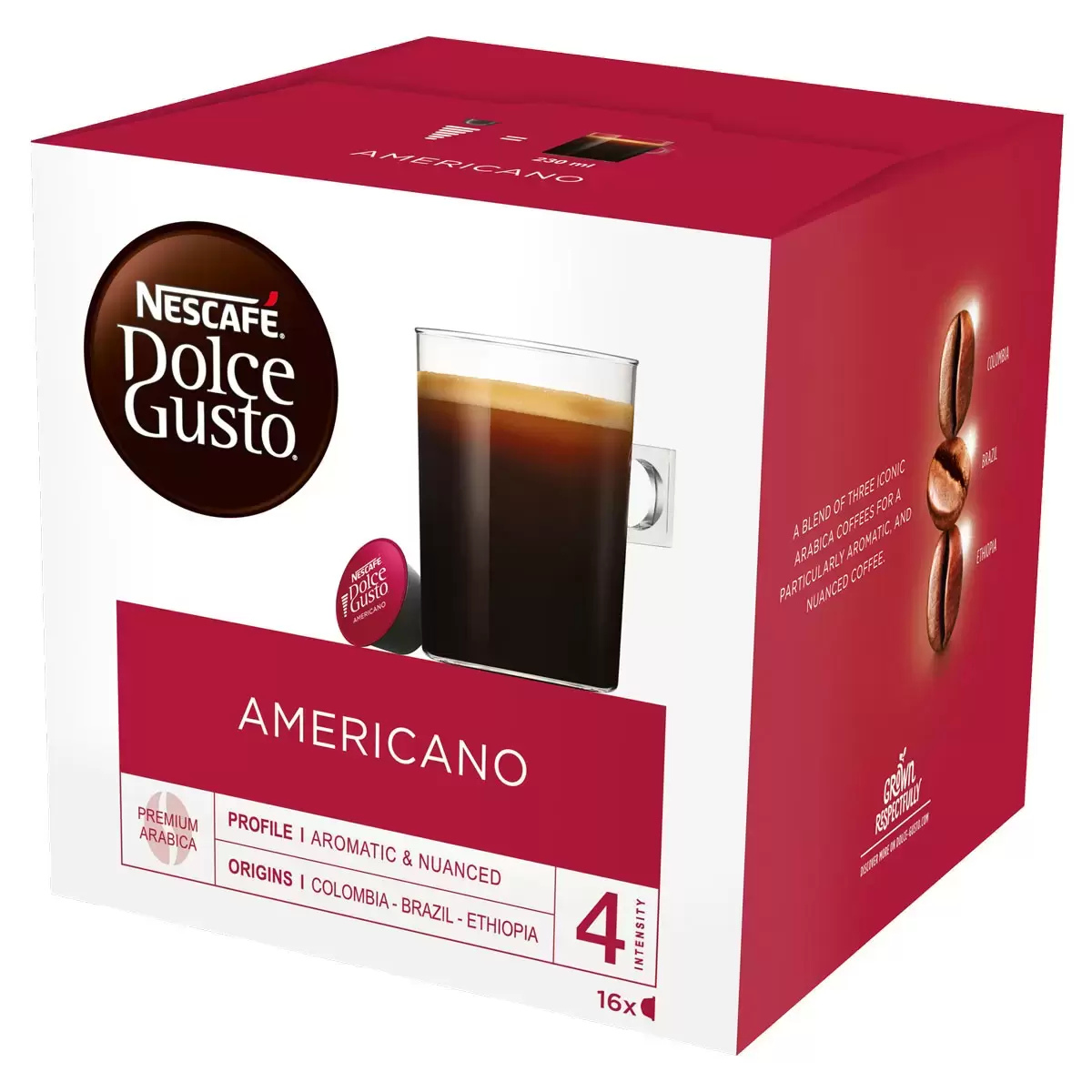 Nescafé Dolce Gusto Americano Coffee Pods, 48
