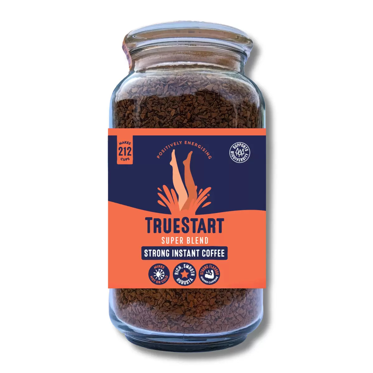 TrueStart 100% Robusta Super Blend Instant,380g