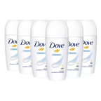 Dove Roll-On Deodorant, 6 x 50ml