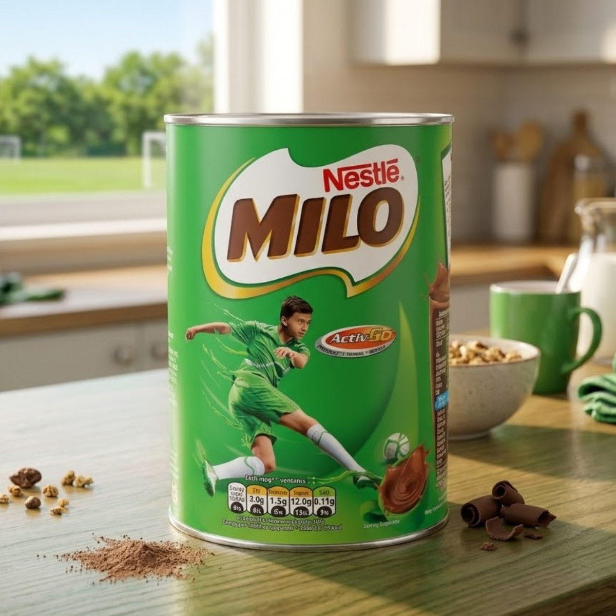 Nestle Milo Malted Milk, 2 x 400g
