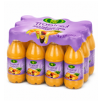 Juice Tree Tropical Juice 12 x 330ml – Exotic Mixed Fruit Juice Drink Multipack