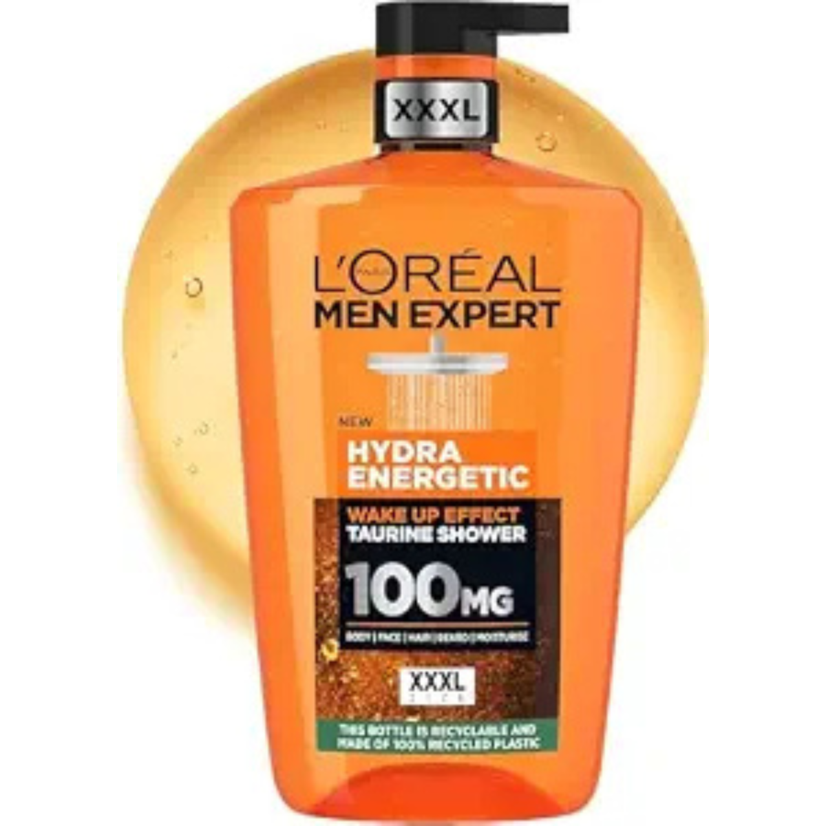Loreal Men Expert Hydra Energetic Shower Gel, 2 x 1L