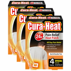 Cura-Heat Pain Relief Patches, 3 x 4 Pack