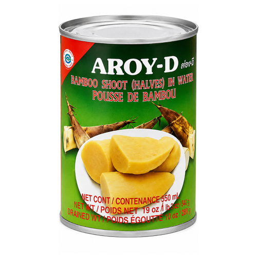AROY-D Bamboo Shoot Halves in Water 540G