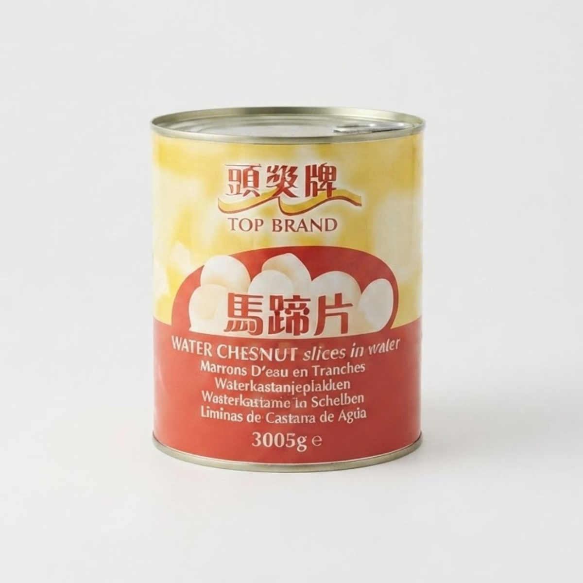 Top Water Chestnut Slices – Crisp Ready-to-Use Chestnuts