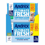 Andrex Ultimate Fresh Hygiene Wipes Mega Odour Control Moist Toil