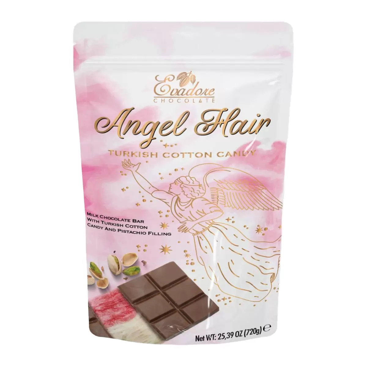 Evadore Angel Hair Chocolate, 12 x 60g