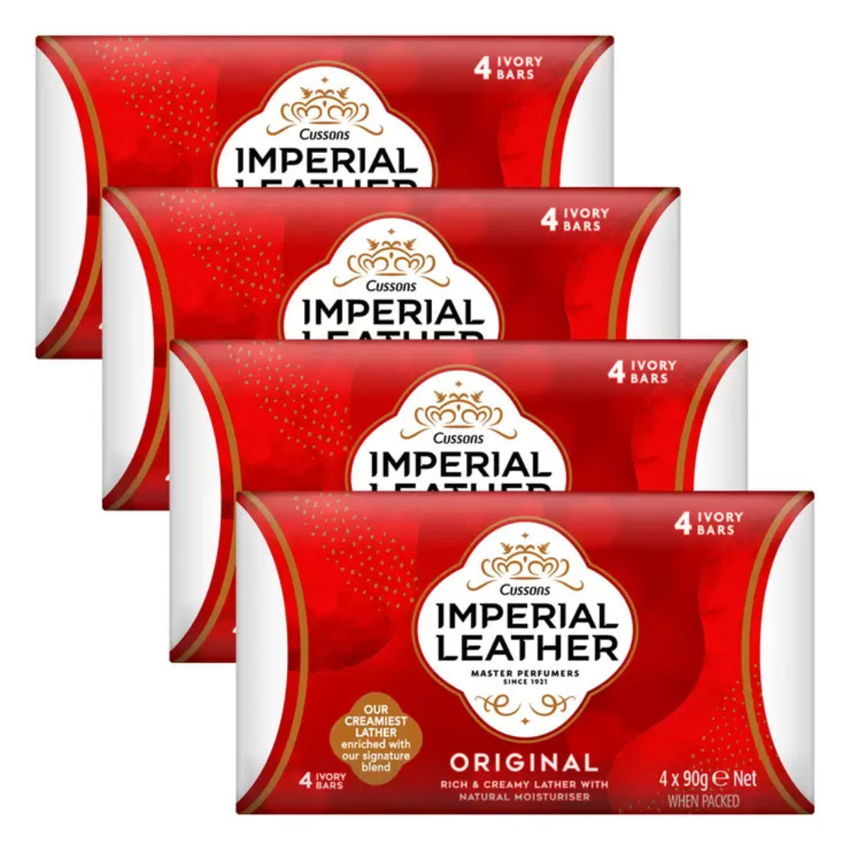 Imperial Leather Original Soap Bar, 16 x 90g