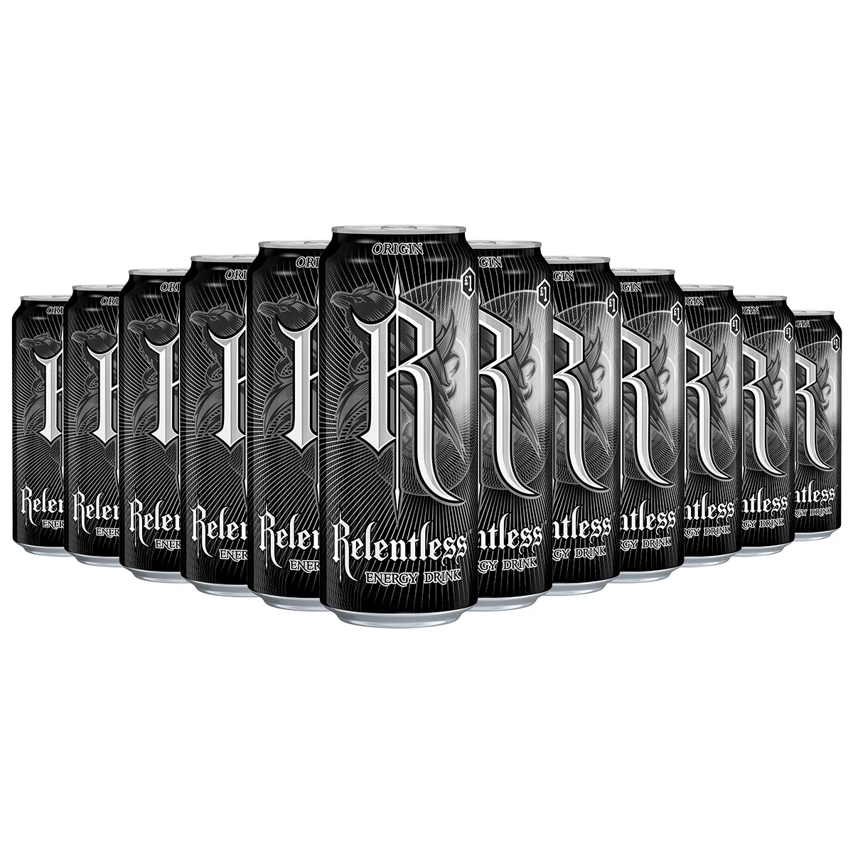 Relentless Origin PMP £1.00, 12 x 500ml