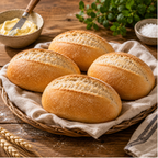Finest 4 Crusty Rolls 300g