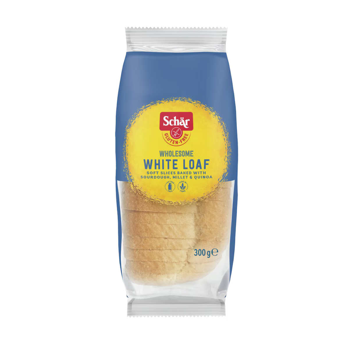 Schar Gluten-Free Soft White Sliced Bread Loaf 300g, - Sourdough, Millet & Quinoa