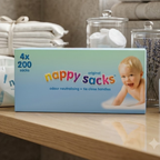 Original Nappy Sacks, 4 x 200 Pack