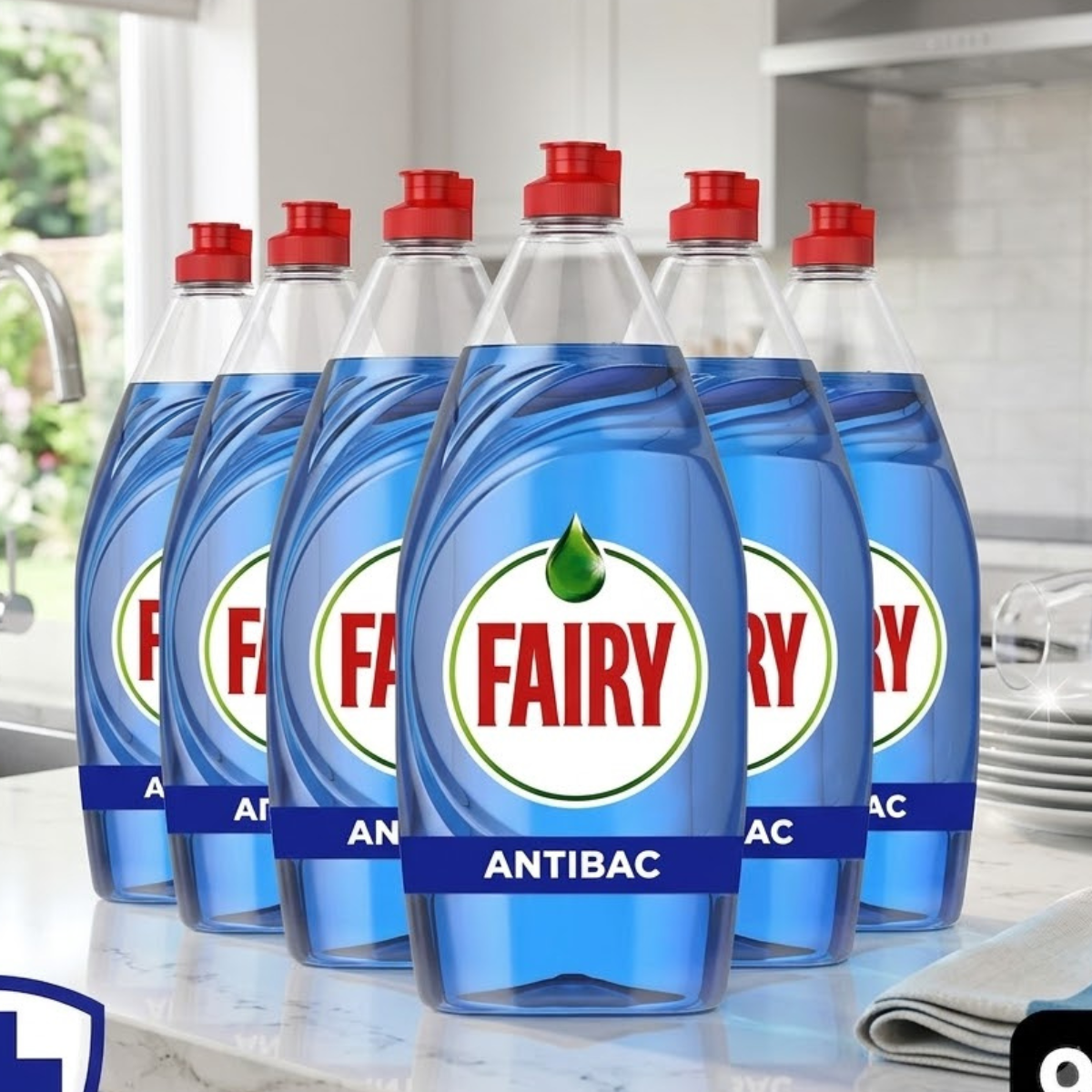Fairy Anti-Bacterial Liquid, 6 x 900ml