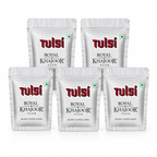 Tulsi Royal Khajoor Plus Silver Coated Khajoor Dates 5.75g Pack of 5