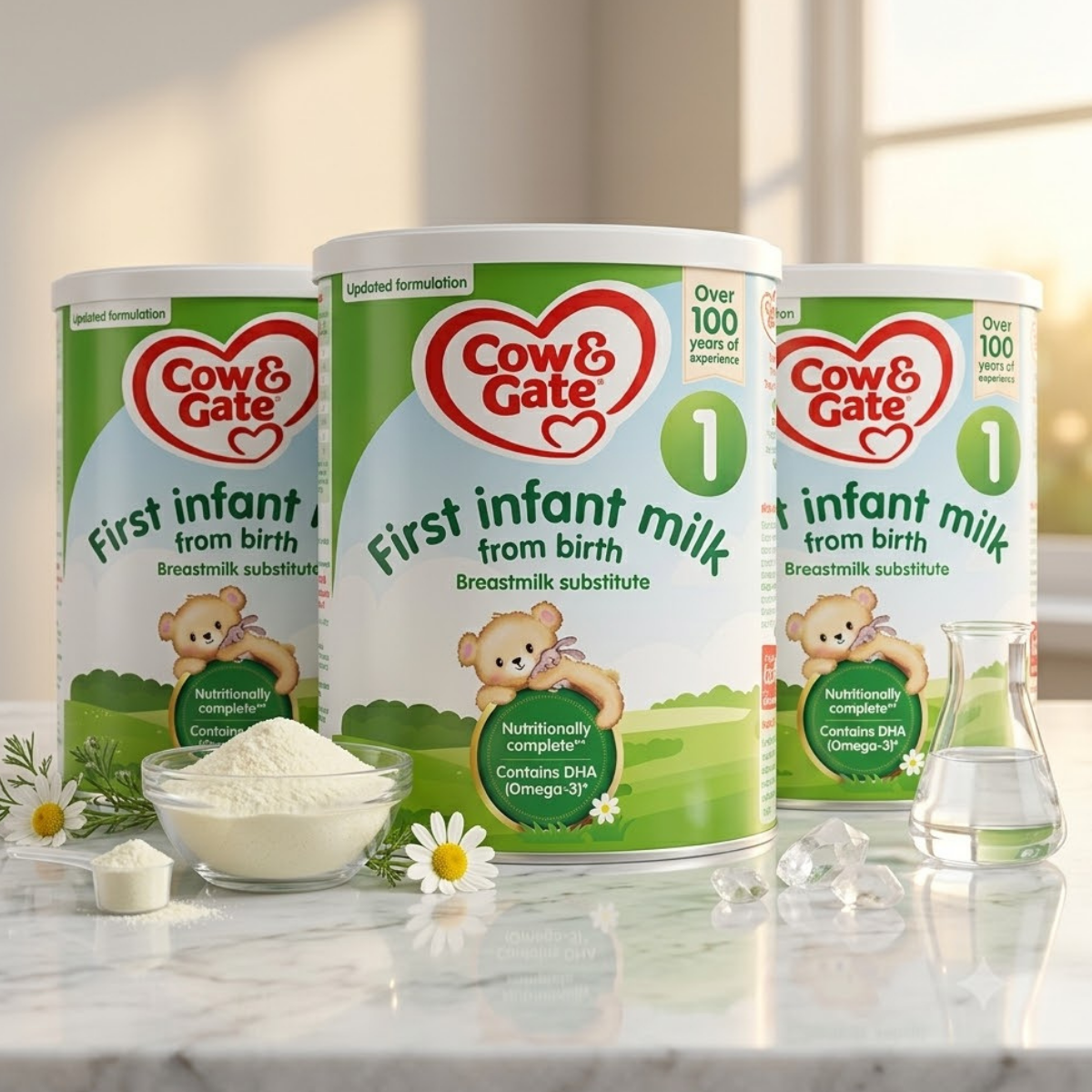 Cow & Gate 1 First Infant Milk Powder, 3 x 700g